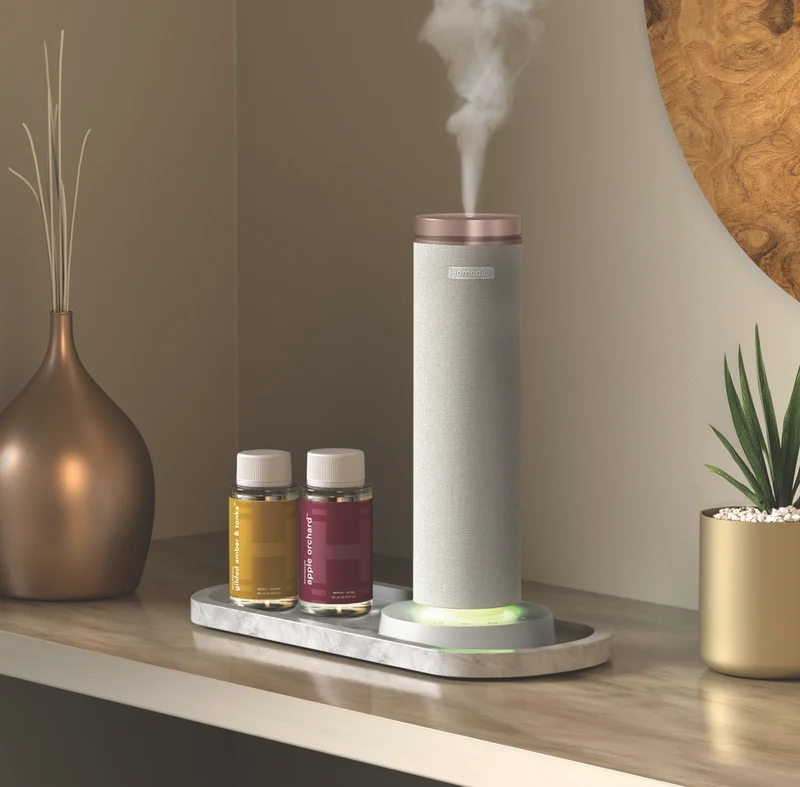 Homedics SereneScent Waterless & Wireless Diffuser Bundle
