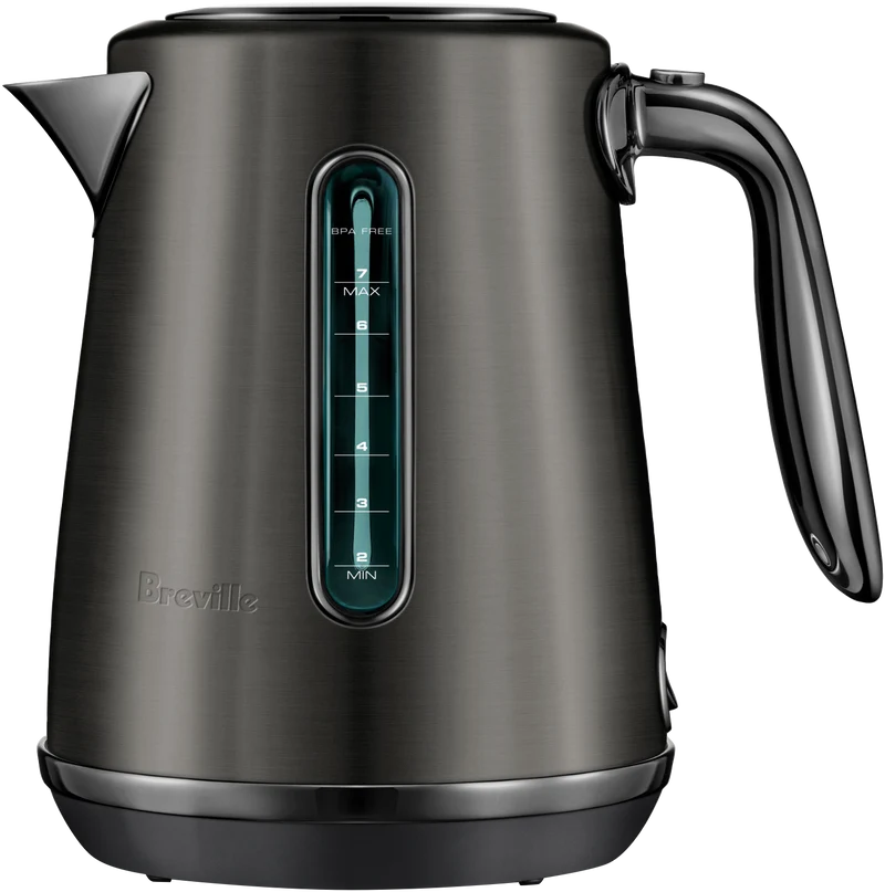 Breville The Soft Top Luxe Kettle Noir
