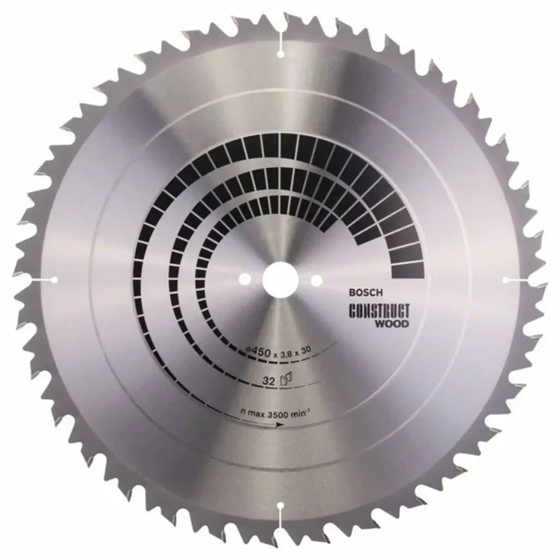 Bosch Accessories Construct Wood 2608640704 Carbide circular saw blade 450 x 30 x 3.8 mm Number of teeth: 32