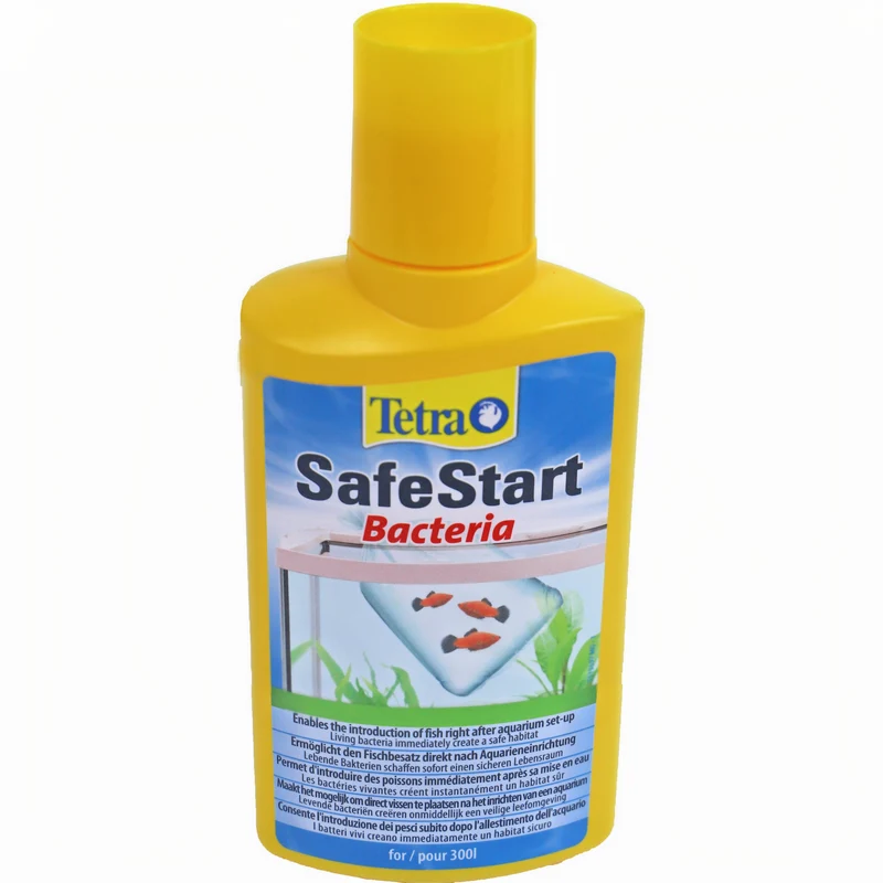 Tetra SafeStart 250 ml - aquarium filterstarter met levende bacterien
