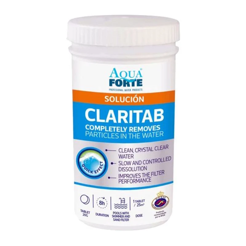 Aquaforte Claritab 100 gram - Vlokmiddel bruistabletten voor helder vijverwater