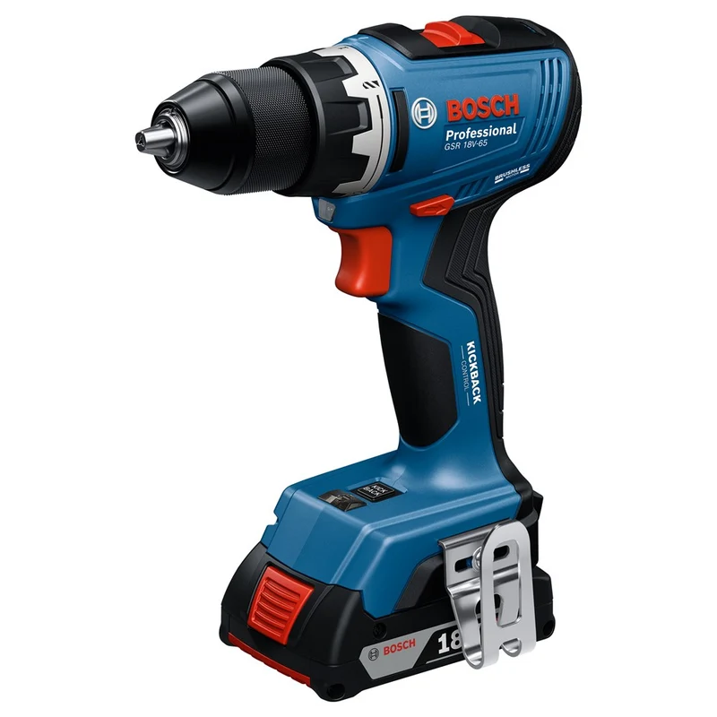 Bosch GSR 18V-65 2X PC 4,0 AH L-BOXX ACCUSCHROEFBOORMACHINE