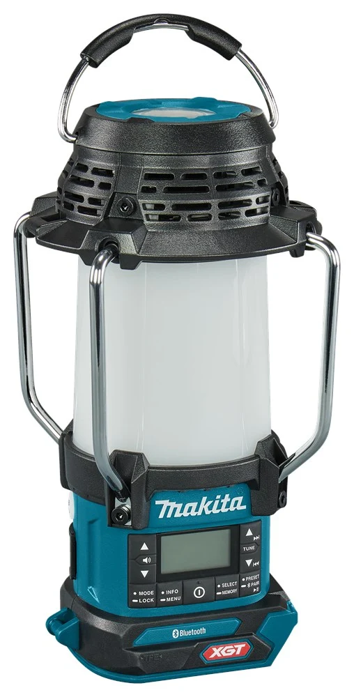 MAKITA MR009GZ 40V MAX CAMPING LAMP MET RADIO EN BLUETOOTH