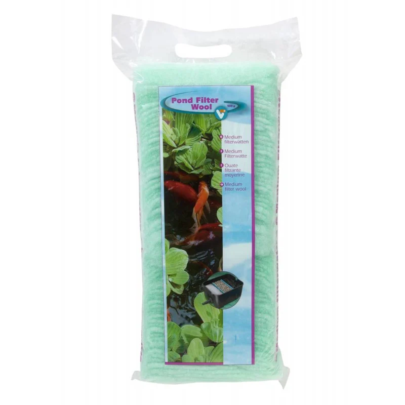 Vt Filter Watten groen 500 gram - grof filtermateriaal voor vijverfilters