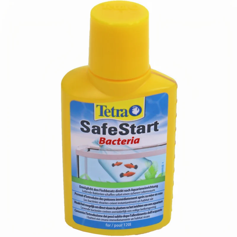 Tetra SafeStart 100 ml - starterbacterien voor een nieuw zoetwateraquarium