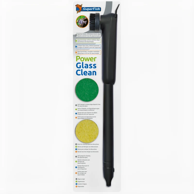 Superfish Power Glass Clean - magnetische glasreiniger voor aquarium