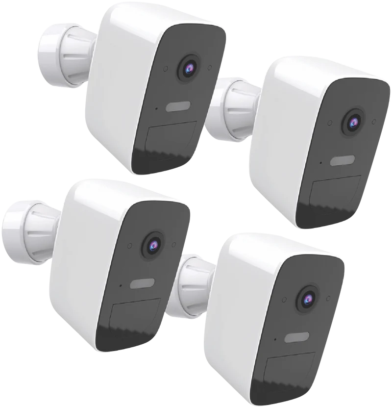 Connect SmartHome 2K Outdoor Camera 4 Pack