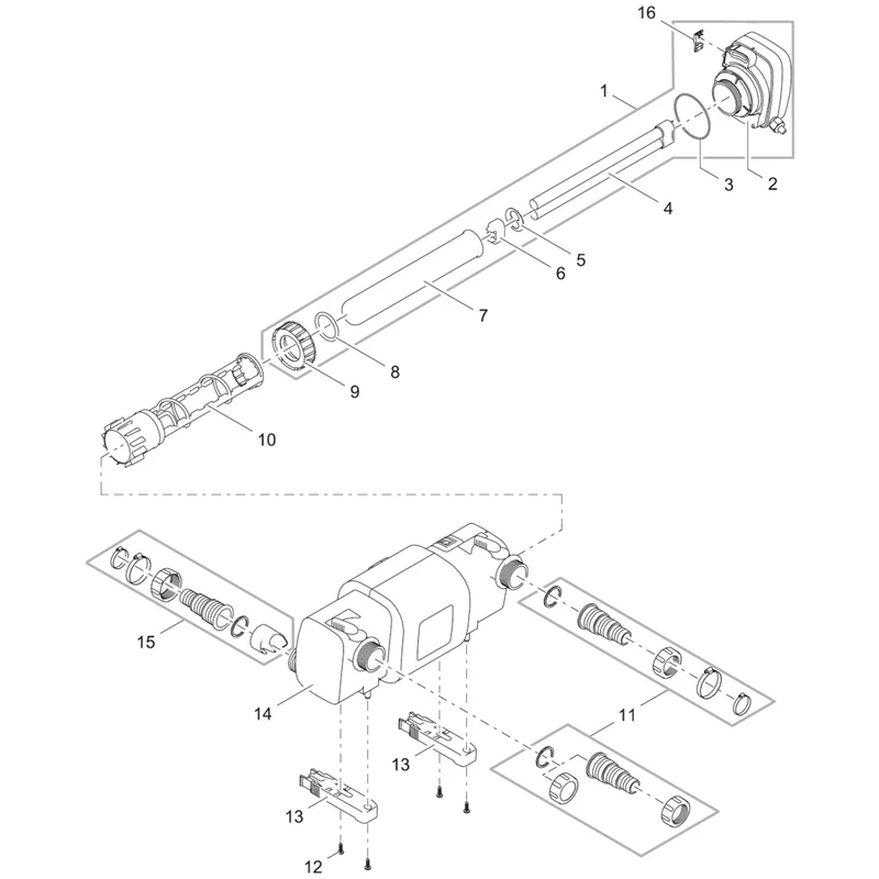 Oase voet voor Bitron C 18, 24, 36 en 55 UV-C unit