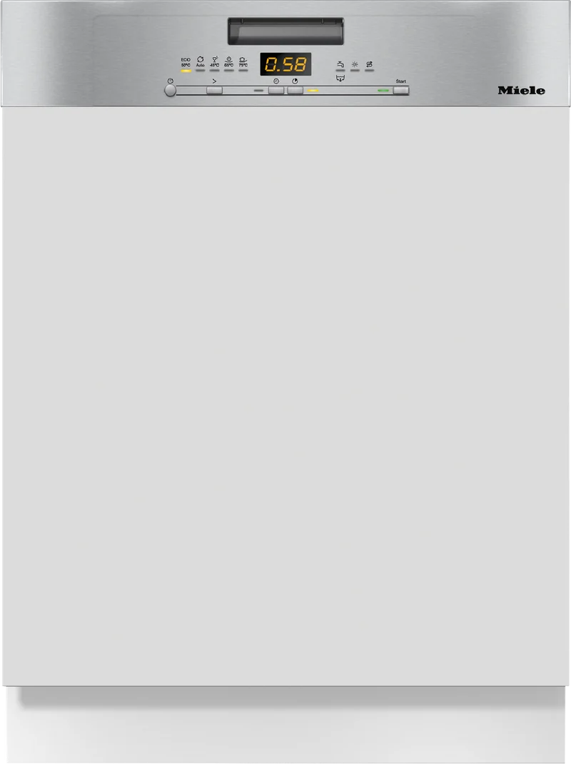 Miele 60cm Semi-Integrated Dishwasher with QuickPowerWash CleanSteel