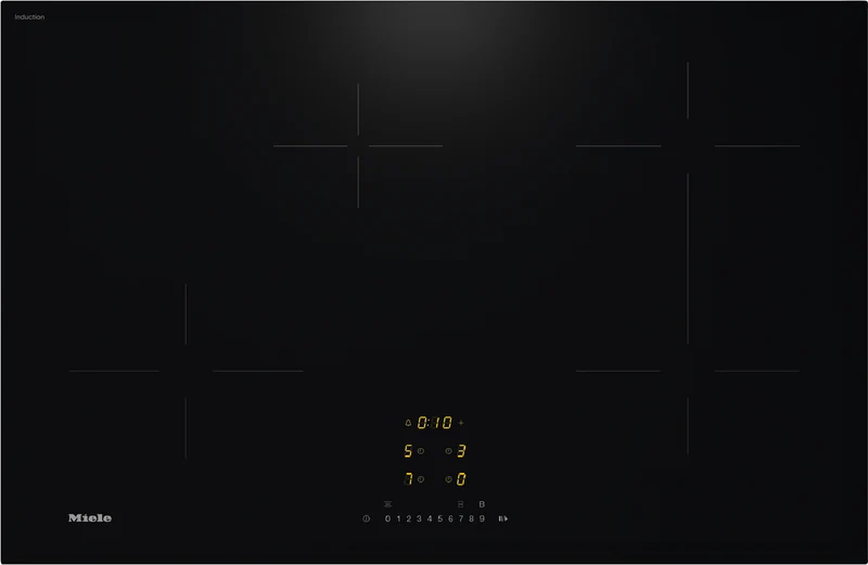 Miele 80cm Induction Cooktop with 4 Cooking Zones and Wi-Fi Connectivity