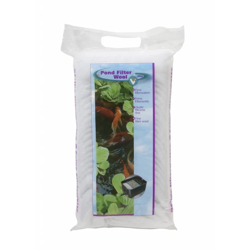 Velda Pond Filter Wool White 250 g - fijne universele filterwatten