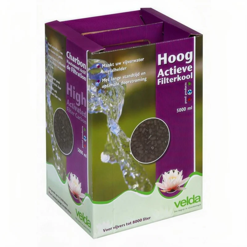 Velda Hoog Actieve Filterkool 5.000 ml - voor vijvers tot 8.000 liter