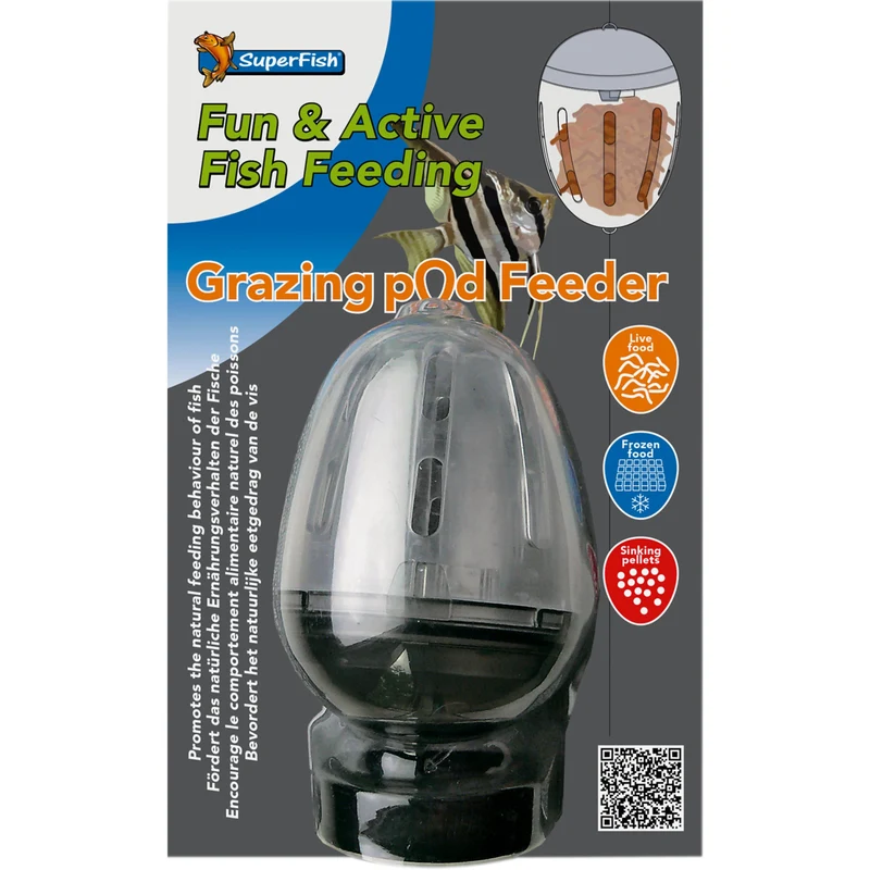 Superfish Grazing Pod Feeder - Drijvende Voederring voor Vijvervissen