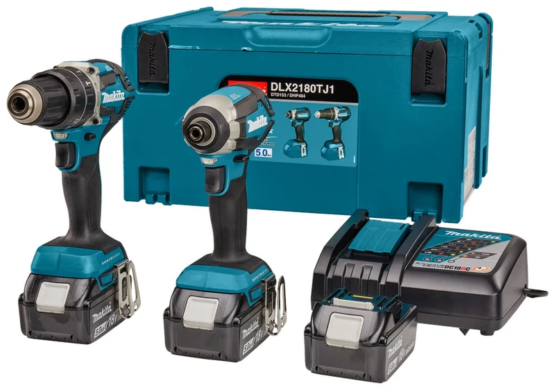 MAKITA DLX2180TJ1 COMBISET 18V