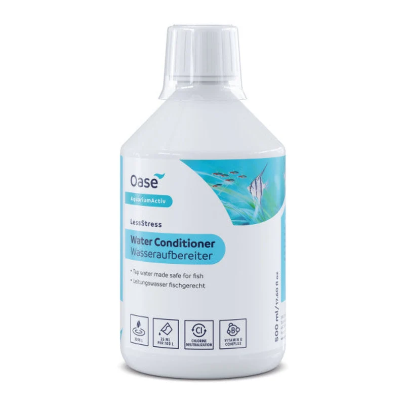 Oase LessStress Waterzuiveraar 500 ml - Maakt leidingwater veilig voor vissen