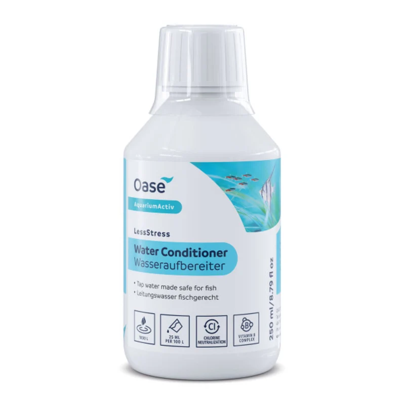 Oase LessStress Waterzuiveraar 250 ml - Ontchloorder en stressverminderaar voor aquariumvissen