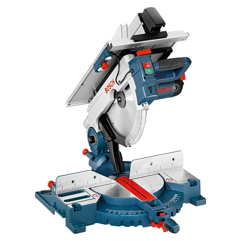 BOSCH GTM 12 JL STATIONAIRE MACHINE DUWSTOK, STOFZAK EN ZAAGBLAD 305 X 30 MM