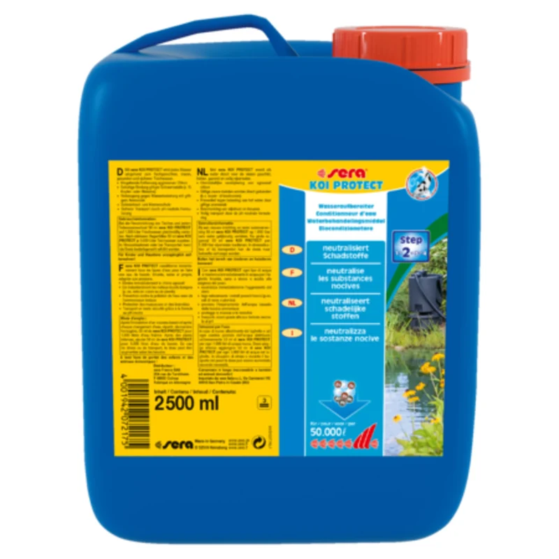 Sera Koi Protect 5.000 ml - slijmvliesbescherming voor koi en vijvervissen