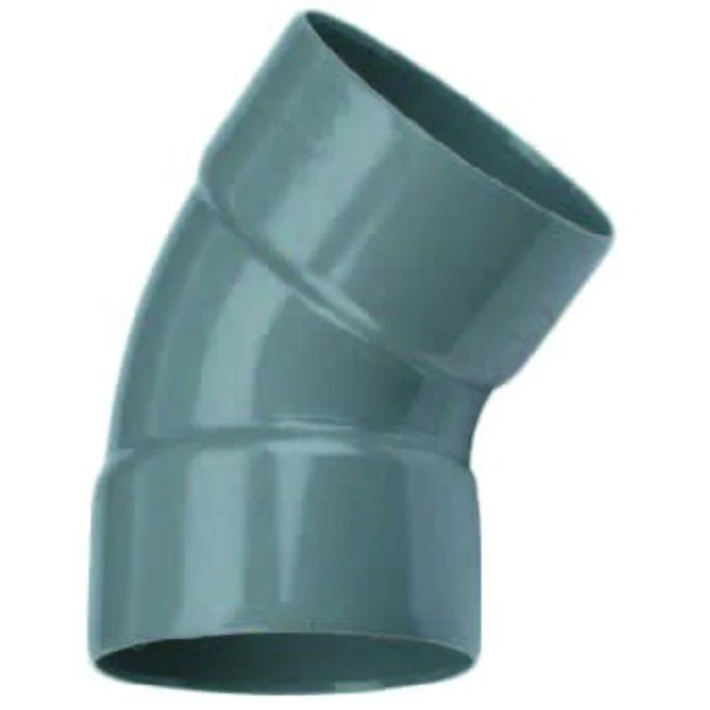 Wavin PVC Bocht 45 graden 2x mof 32 mm - bochtstuk voor vijver- en afvoerleidingen