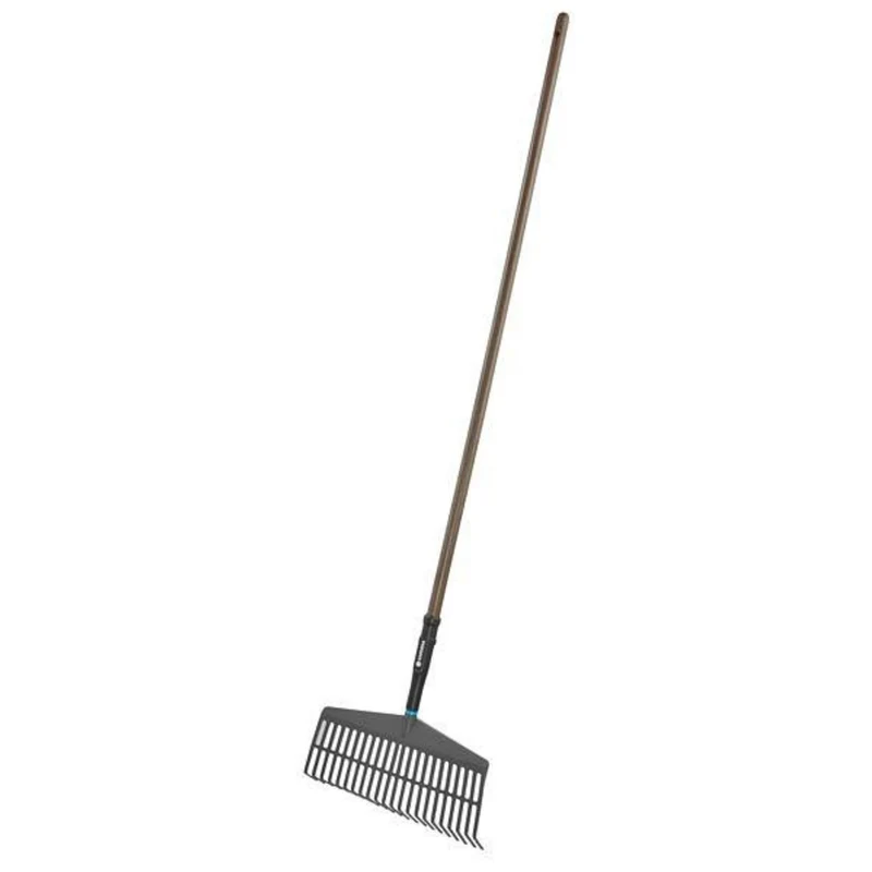 Gardena NatureLine Grashark FSC 100% - duurzame hark met houten steel
