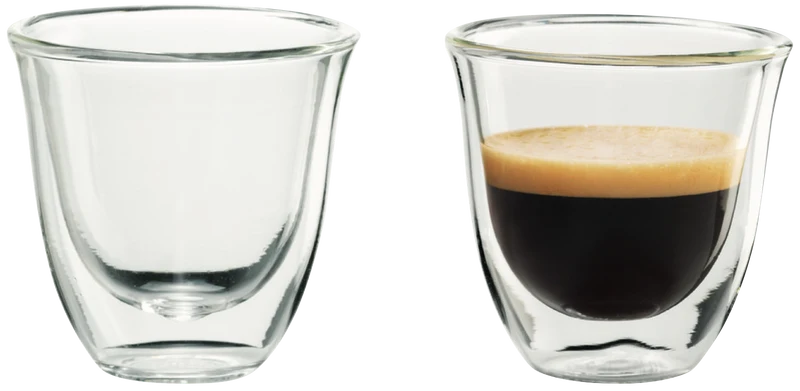 DeLonghi Espresso Thermo Glasses 2 Pack