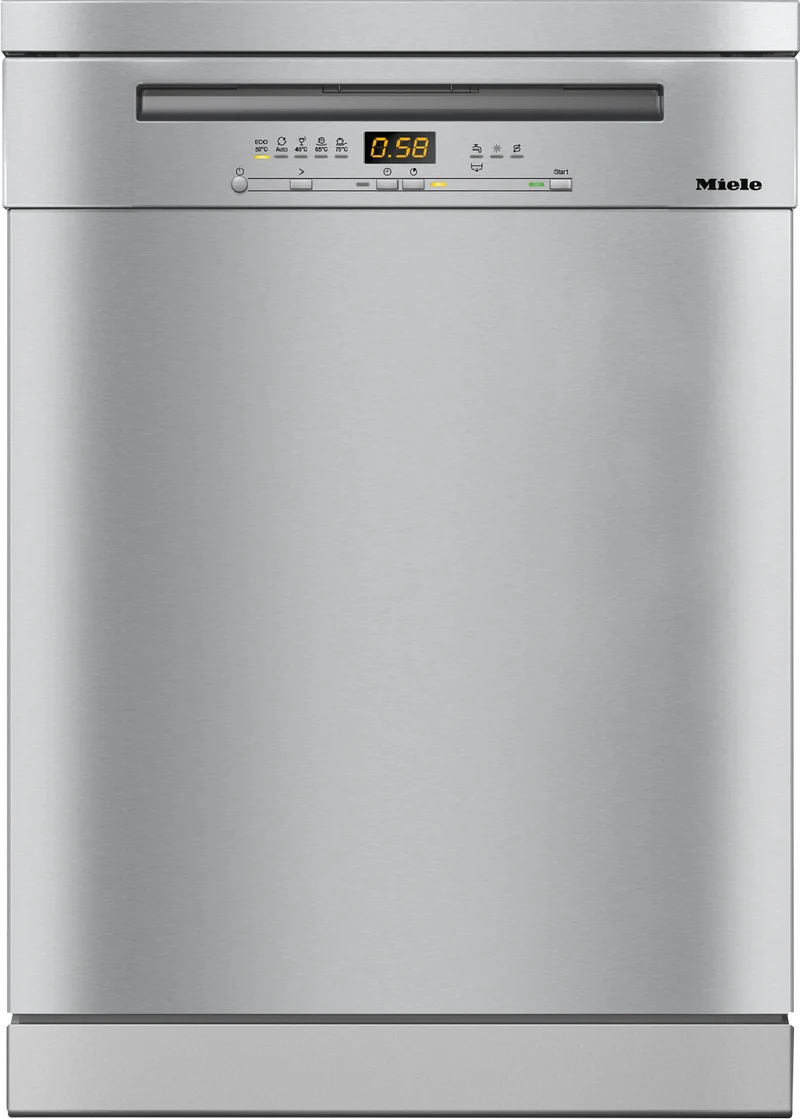 Miele 60cm Freestanding Dishwasher with QuickPowerWash and AutoOpen Drying CleanSteel