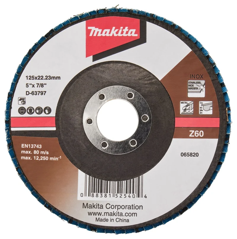 Makita LAMELLENSCHIJF 125MM Z60