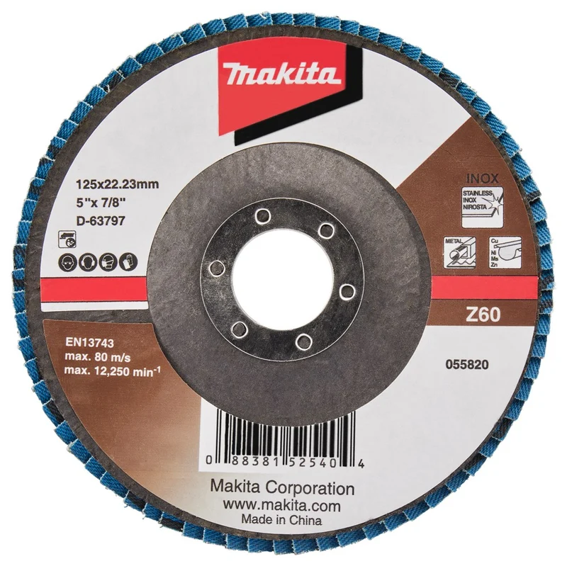 Makita LAMELLENSCHIJF 125MM Z60