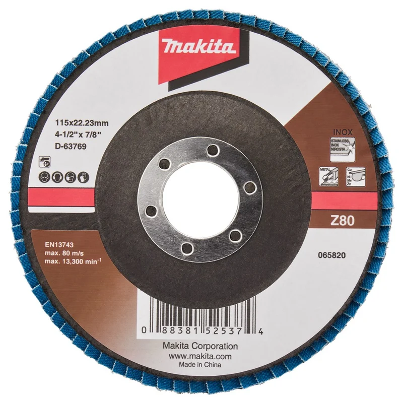 Makita LAMELLENSCHIJF 115MM Z80