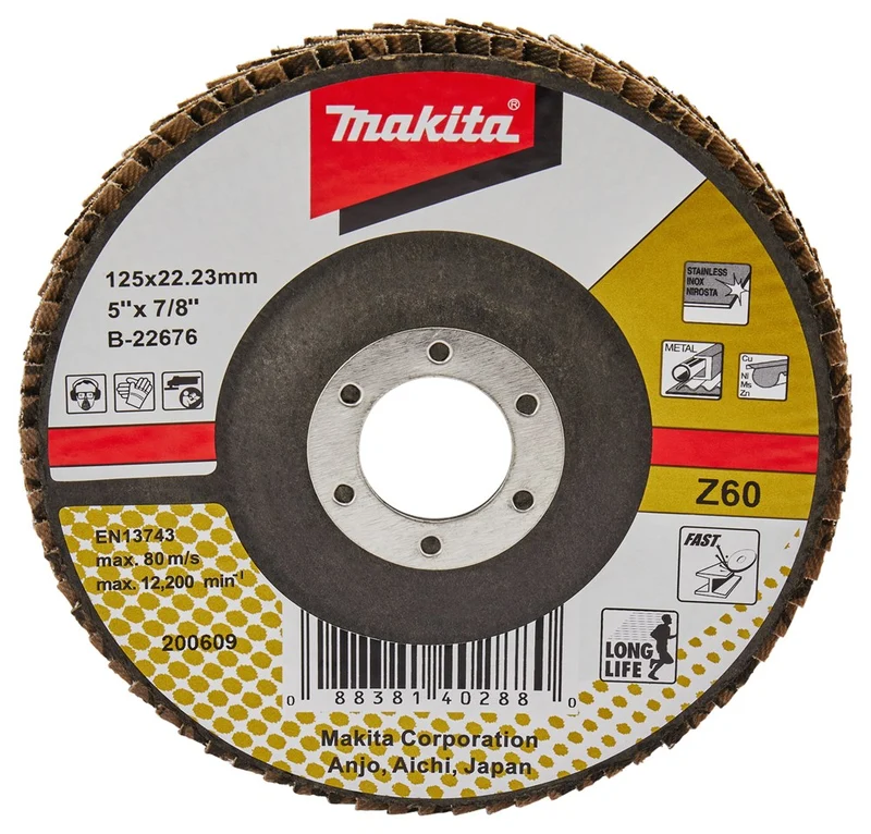 Makita LAMELLENSCHIJF 125MM Z60