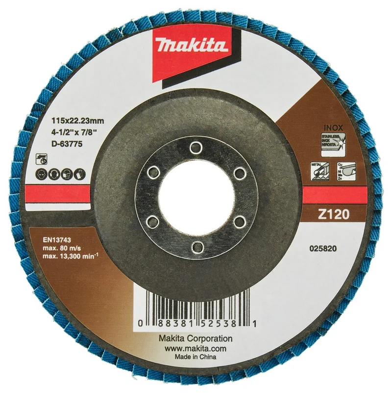 Makita LAMELLENSCHIJF 115MM Z120