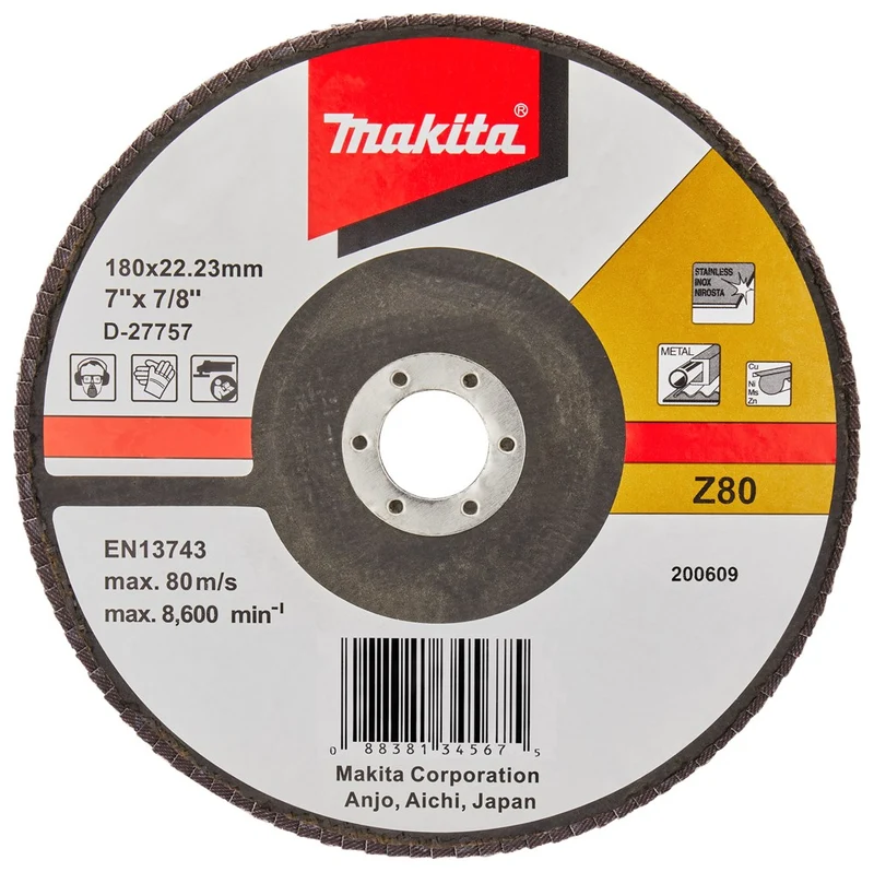 Makita LAMELLENSCHIJF 180MM Z80