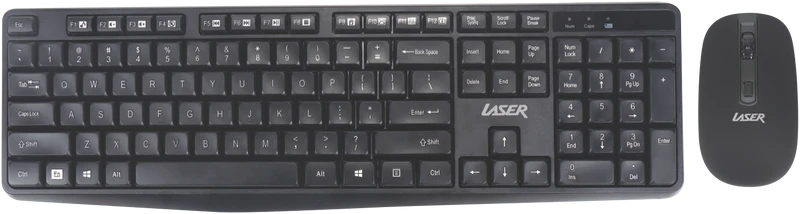 Laser Wireless Keyboard and Mouse Combo