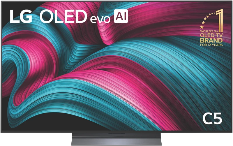 LG 55" OLED EVO C5 AI UHD 4K Smart TV 2025