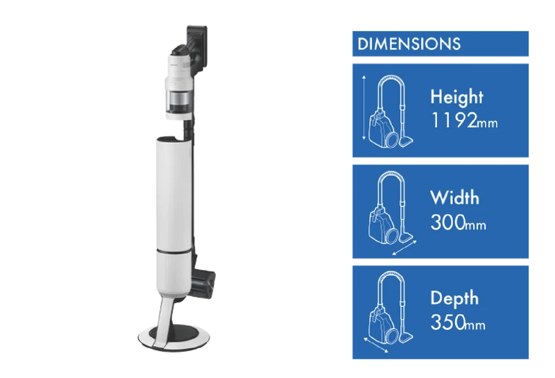 Samsung BESPOKE Jet AI Ultra 400W Cordless Vacuum
