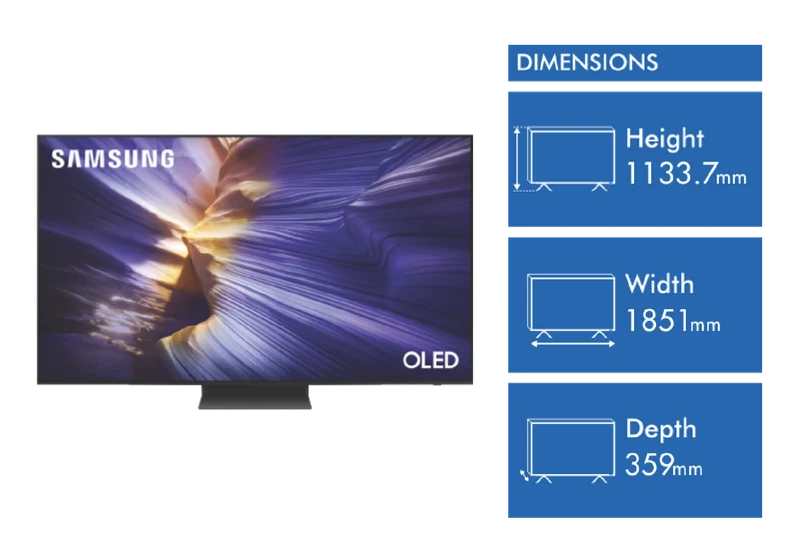 Samsung 83" OLED S90F 4K Vision AI Smart TV 2025