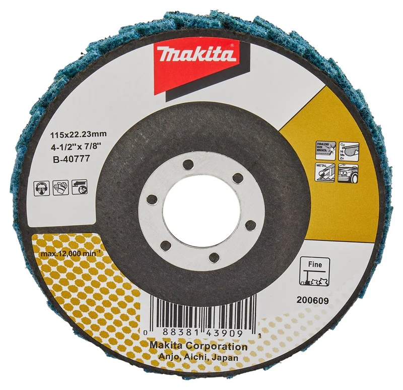 Makita LAMELLEN CONDITIONERINGSCHIJF 115 MM FIJN