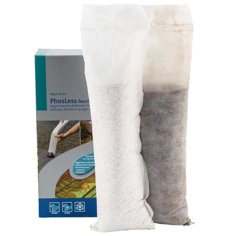 Oase AquaActiv PhosLess Navulverpakking - Fosfaatbinder 2x1 liter voor vijverfilters