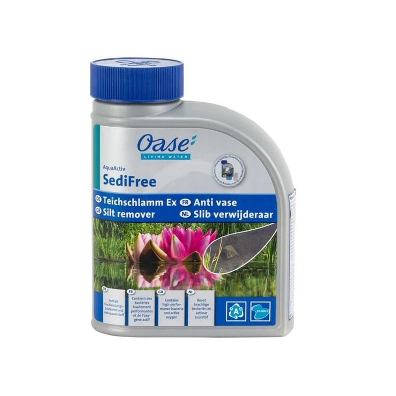 Oase AquaActiv SediFree 500 ml - Biologische slibafbraak voor vijvers tot 10.000 liter