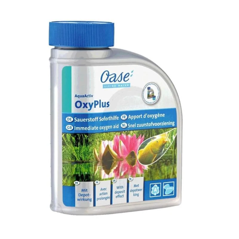 Oase AquaActiv OxyPlus 500 ml - Vloeibare zuurstoftoevoeging voor vijvers