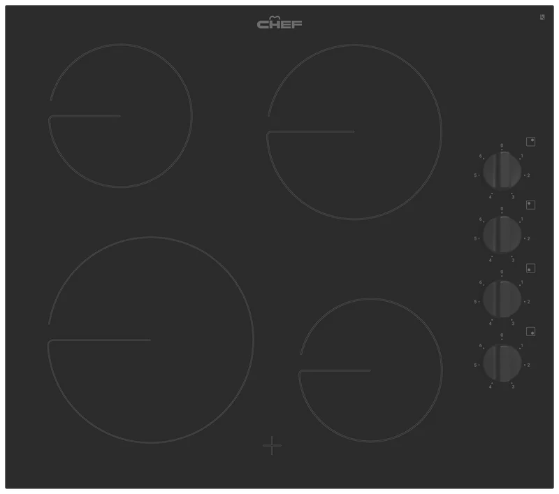 Chef 60cm Ceramic Cooktop