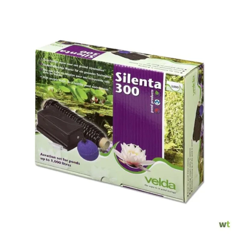 Velda Silenta Pro 300 Beluchtingsset - compleet met luchtpomp, slang en luchtsteen