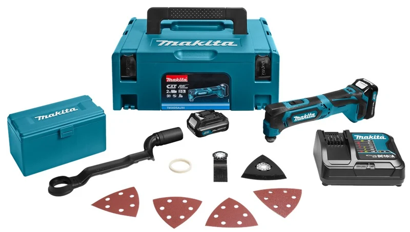 MAKITA TM30DSAJX4 MULTITOOL 10.8V M/ACCESSOIRESET 2.0 AH