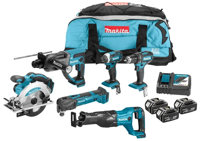 MAKITA DLX6038T COMBISET 18V 5.0AH