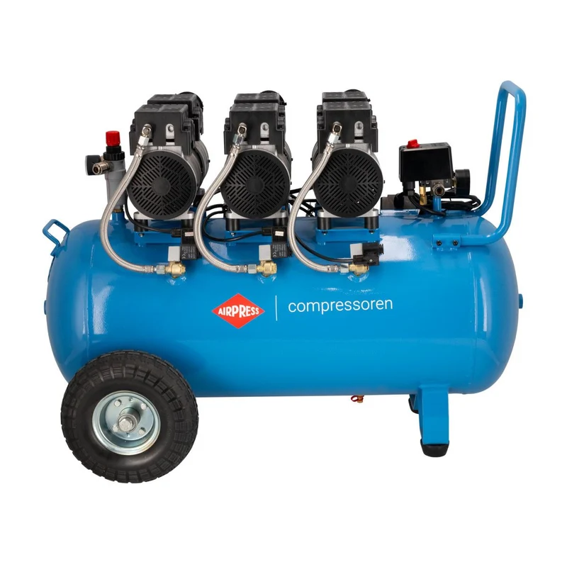 Airpress Stille olievrije compressor LMO 90-380 8 bar 3 pk - 36537
