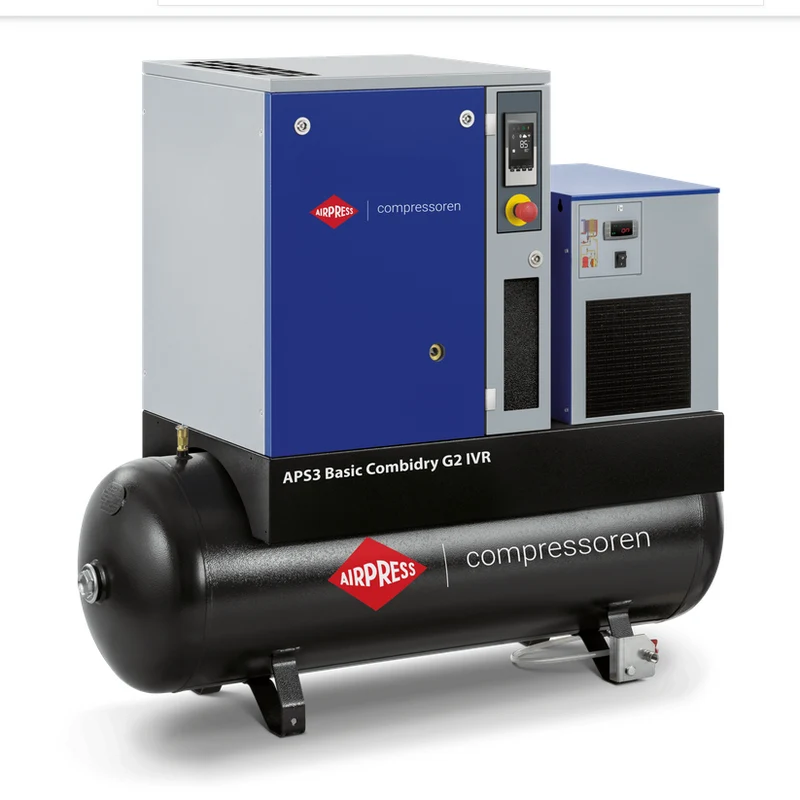 Airpress Schroefcompressor APS Basic 3 Combi Dry G2 - 362953-IVR