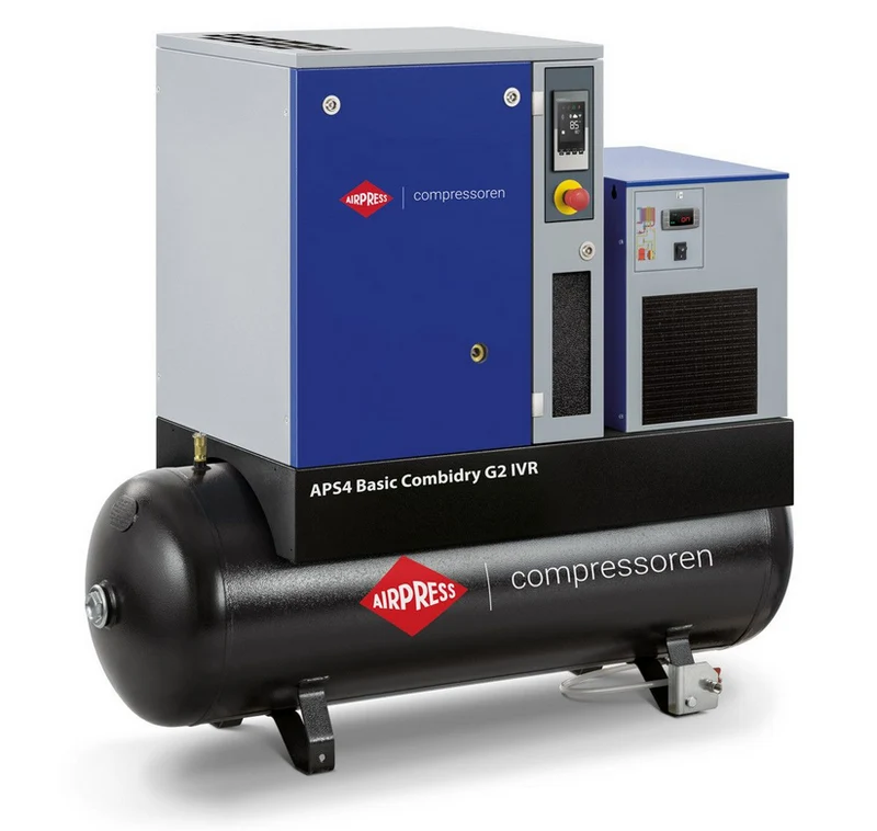 Airpress Schroefcompressor APS Basic 4 Combi Dry G2 - 362954-IVR