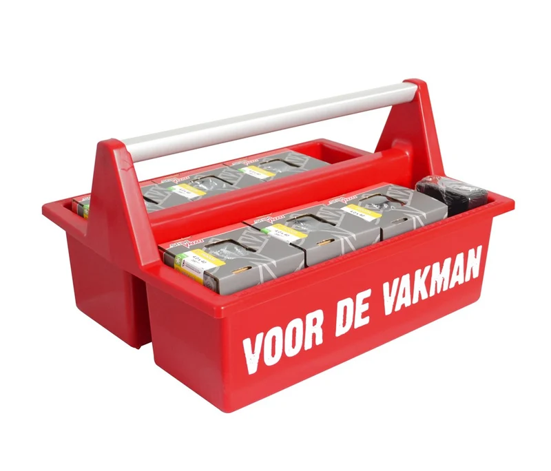 DYNAPLUS GEREEDSCHAPSBAK UNISCHROEVEN VZPK TX-20 4.0X40 MET BITSET KUNSTSTOF