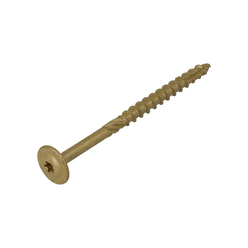 DYNAPLUS HOUTBOUWSCHROEF 8.0X140/70 AR-BRONZE TK +SNIJPUNT TX40