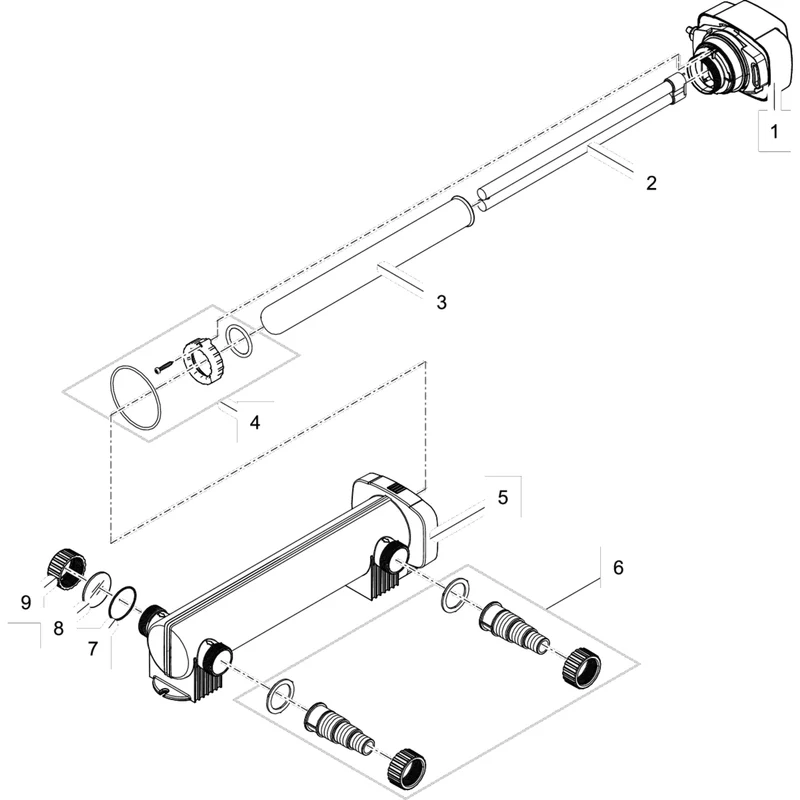 Oase Vitronic 55W elektrische unit